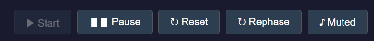Game control buttons